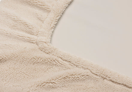 Jollein Aankleedkussenhoes 50x70cm Fluffy | Sand