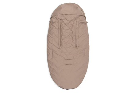 Jollein Voetenzak Buggy/Kinderwagen Embossed | Milky Coffee