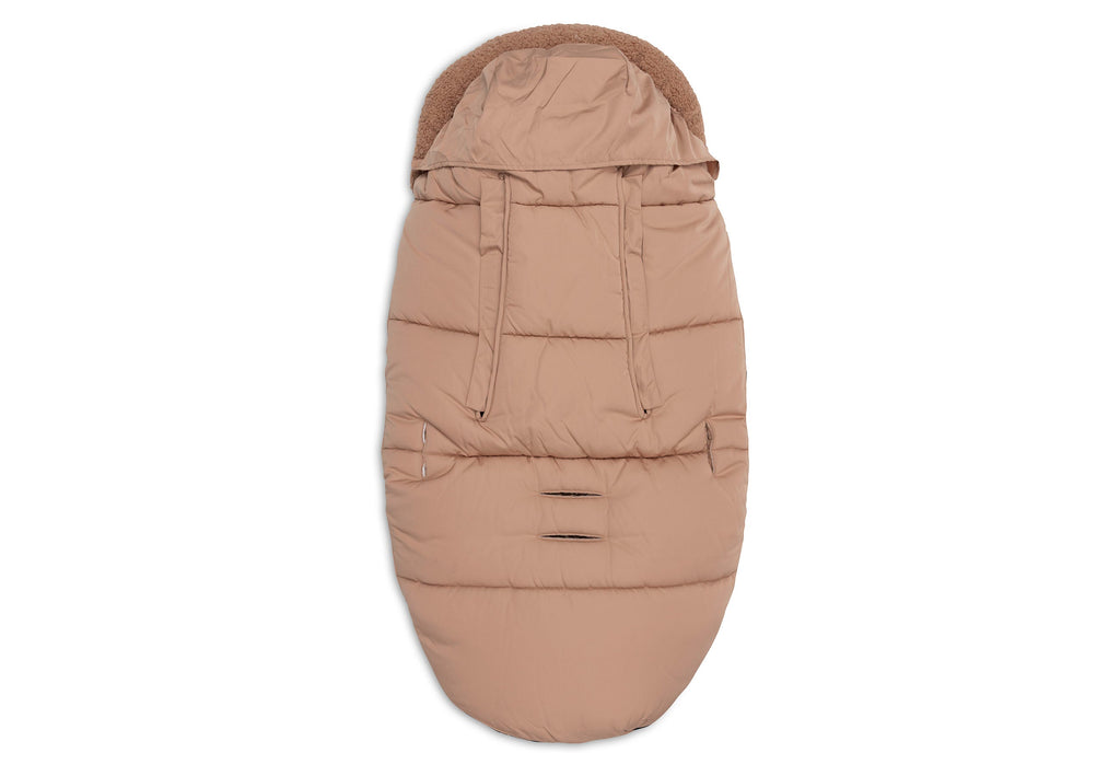 Jollein Voetenzak buggy/kinderwagen Puffed | Light Terra