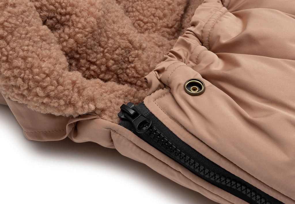 Jollein Voetenzak buggy/kinderwagen Puffed | Light Terra