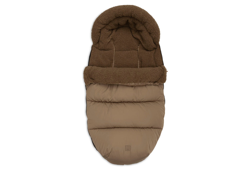 Jollein Voetenzak buggy/kinderwagen Puffed | Bronze