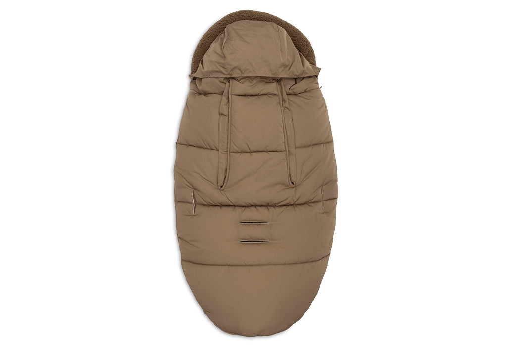 Jollein Voetenzak buggy/kinderwagen Puffed | Bronze