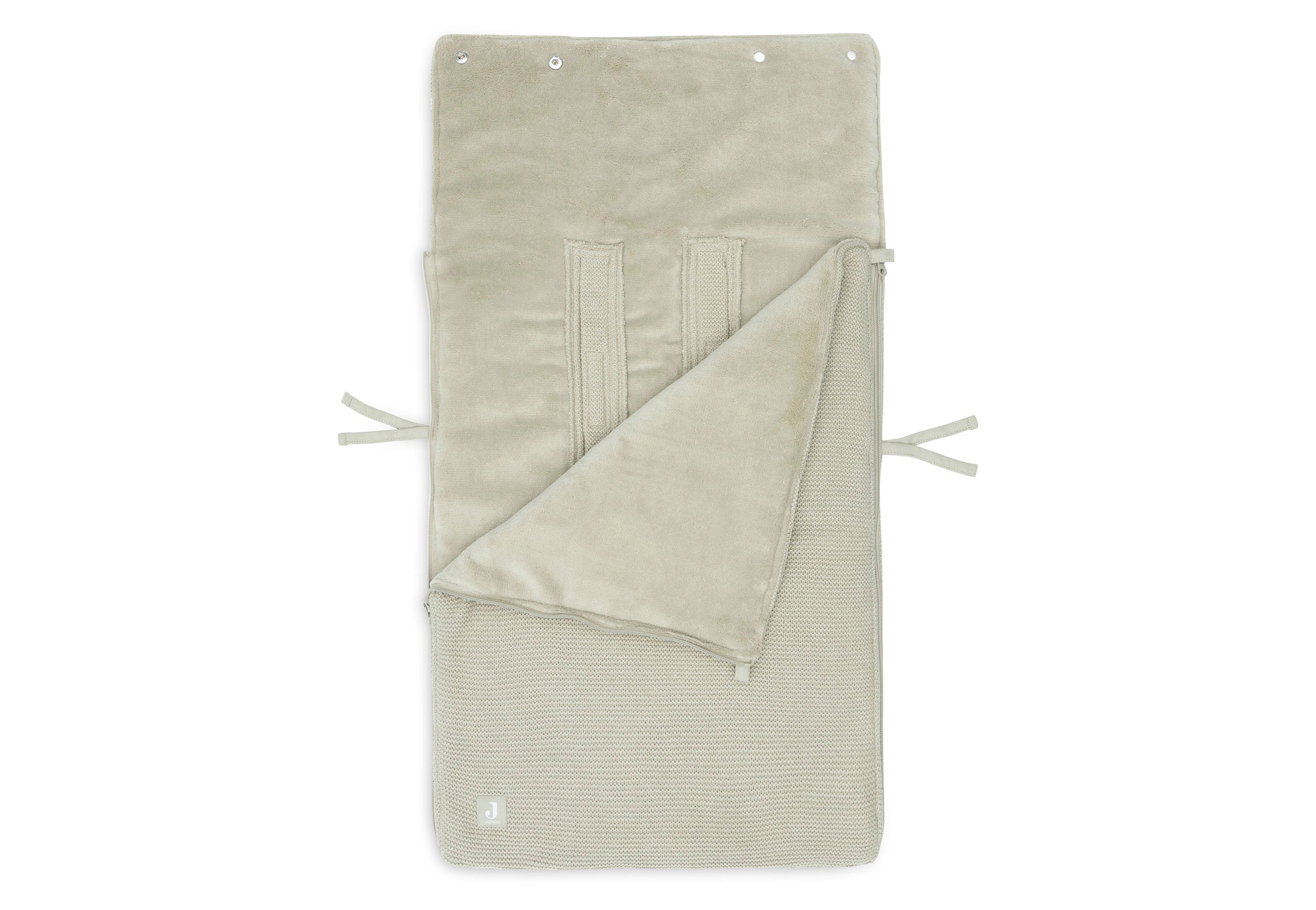 Jollein Voetenzak Maxi Cosi 0+ 3/5 Punts | Basic Knit Olive Green