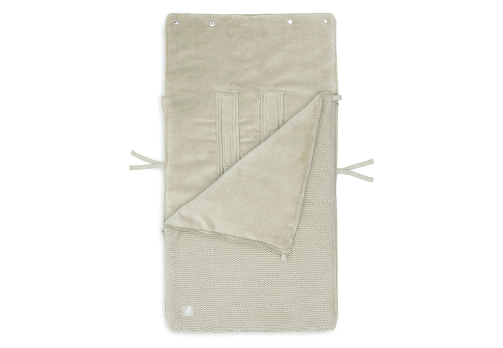 Jollein Voetenzak Maxi Cosi 0+ 3/5 Punts | Basic Knit Olive Green