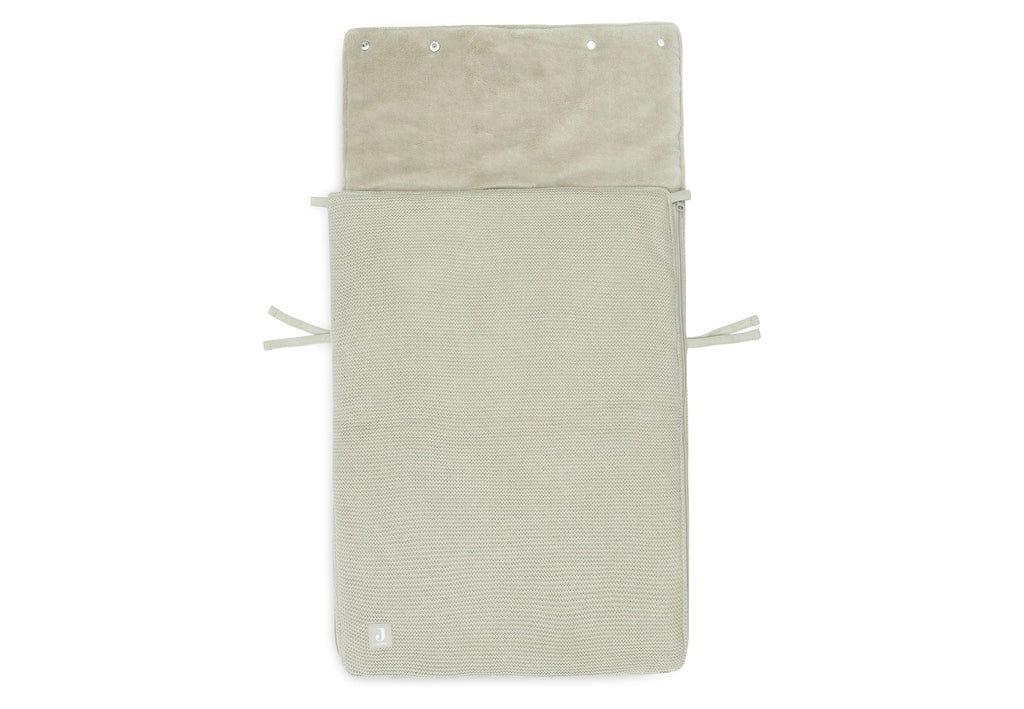 Jollein Voetenzak Maxi Cosi 0+ 3/5 Punts | Basic Knit Olive Green