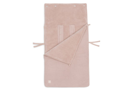 Jollein Voetenzak Groep 0+ 3/5 Punts Gordel Basic Knit | Wild Rose