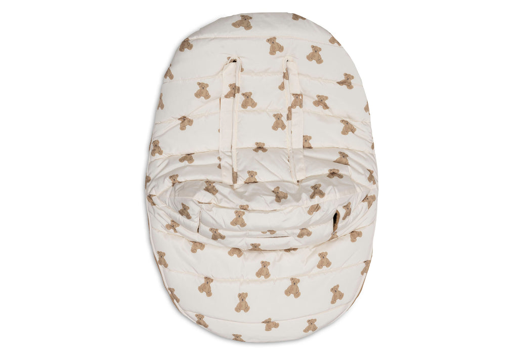 Jollein Voetenzak groep 0+ 3/5 punts Puffed | Mini Teddy Bear