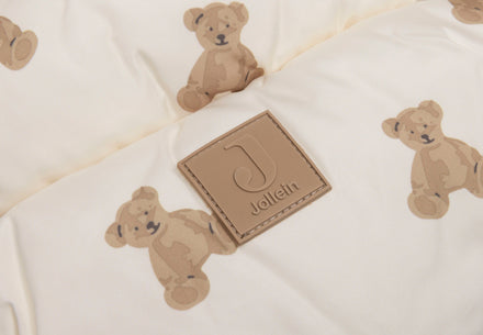 Jollein Voetenzak groep 0+ 3/5 punts Puffed | Mini Teddy Bear