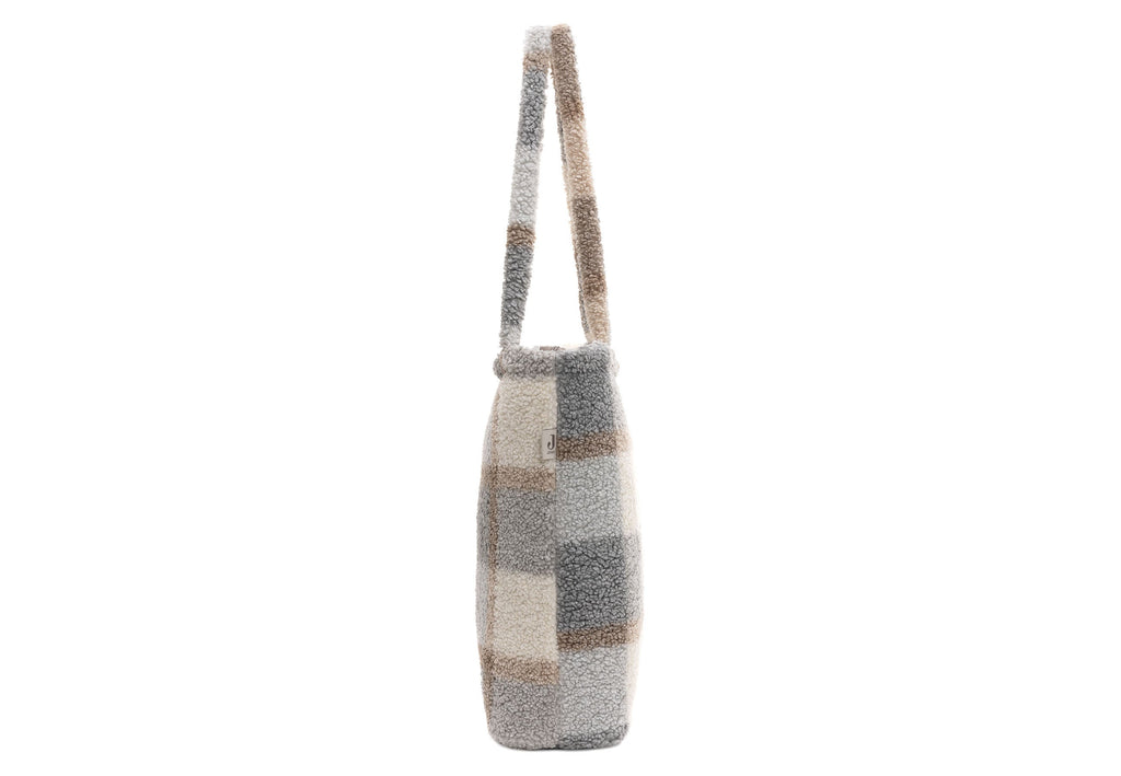 Jollein Luiertas Shopper Check Boucle