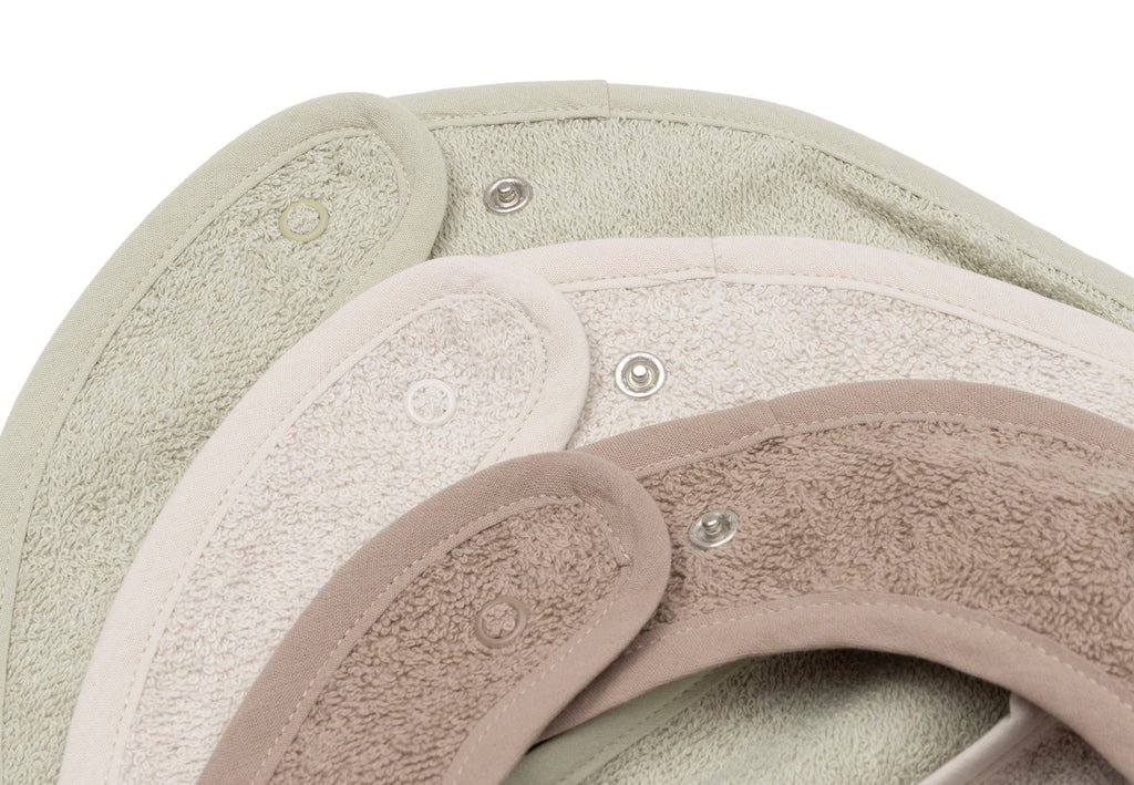 Jollein Slab Badstof | Sand/Soft Matcha/Milky Coffee (3pack)