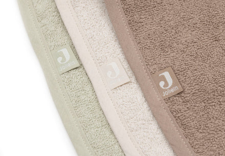 Jollein Slab Badstof | Sand/Soft Matcha/Milky Coffee (3pack)