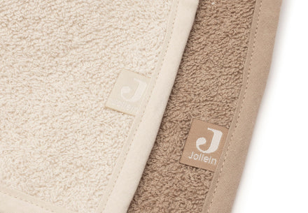 Jollein Slab Bandana | Sand/Milky Coffee (2pack)