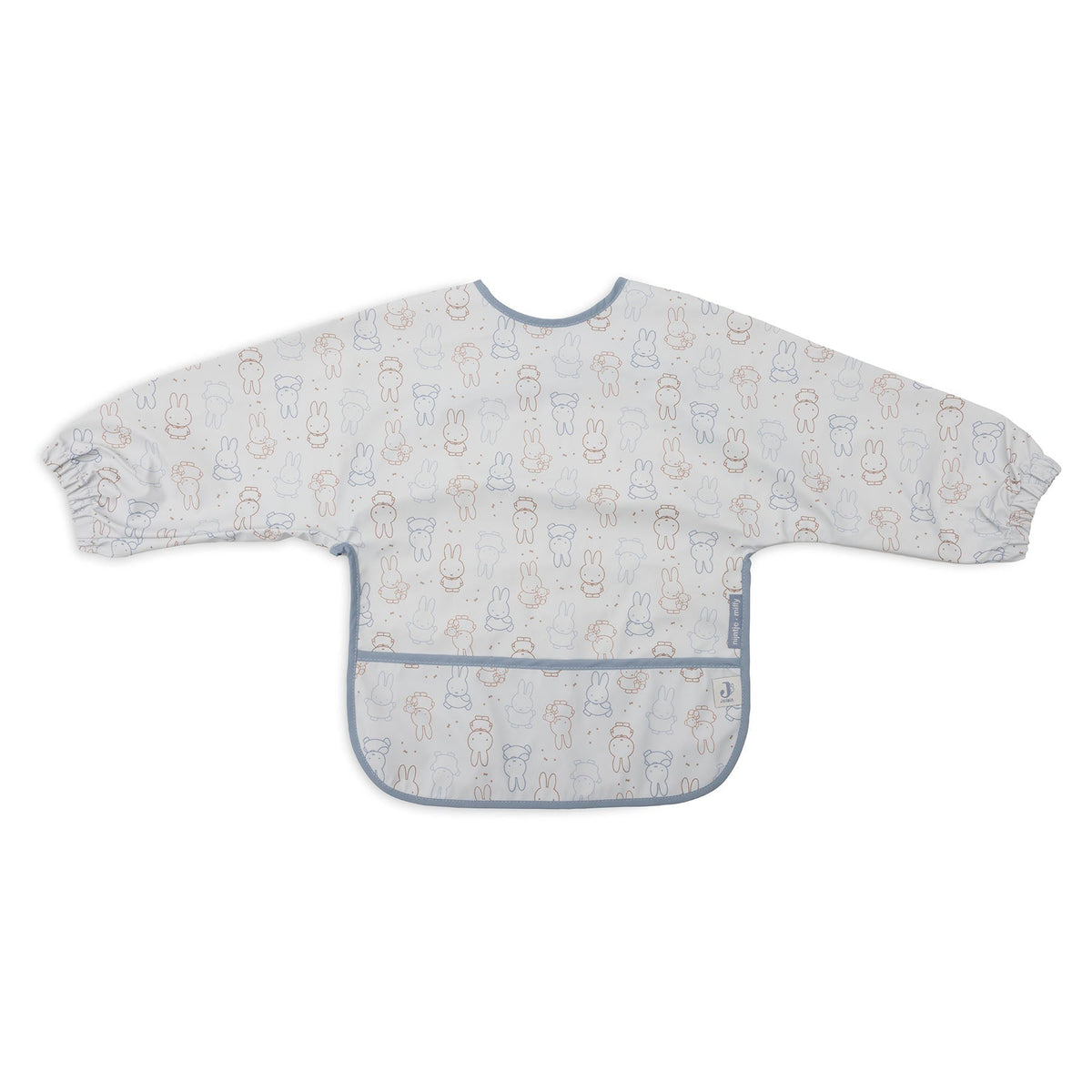 Jollein Slab Waterproof met Mouw Miffy Moments Cloud Blue