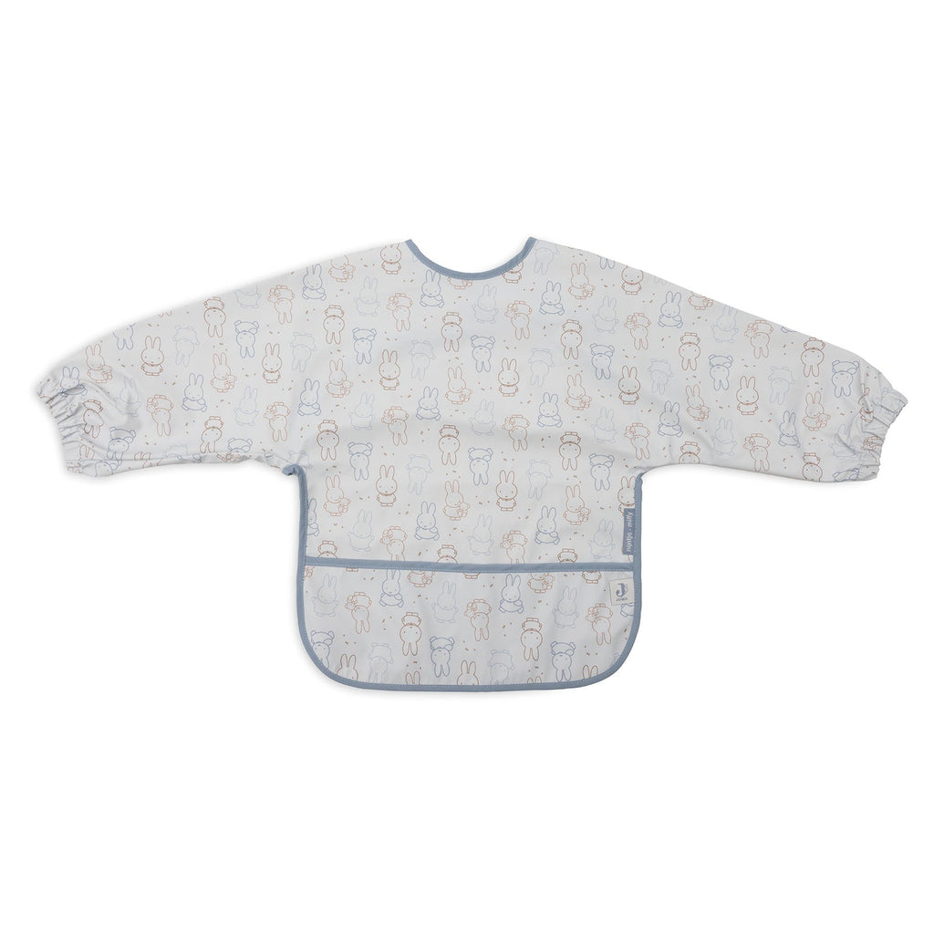 Jollein Slab Waterproof met Mouw Miffy Moments | Cloud Blue