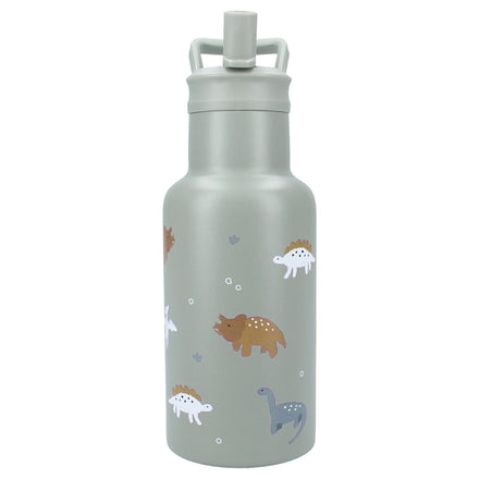 Kidzroom Thermische Drinkfles 350ml | Small Talk Dino