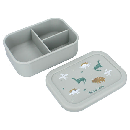 Kidzroom Brooddoos Met Verdeelvakje | Small Talk Green