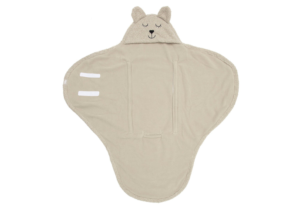 Jollein Wikkeldeken | Bear Boucle Olive Green