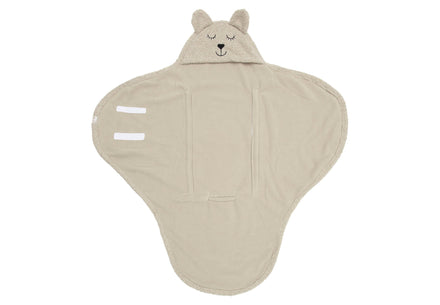 Jollein Wikkeldeken | Bear Boucle Olive Green