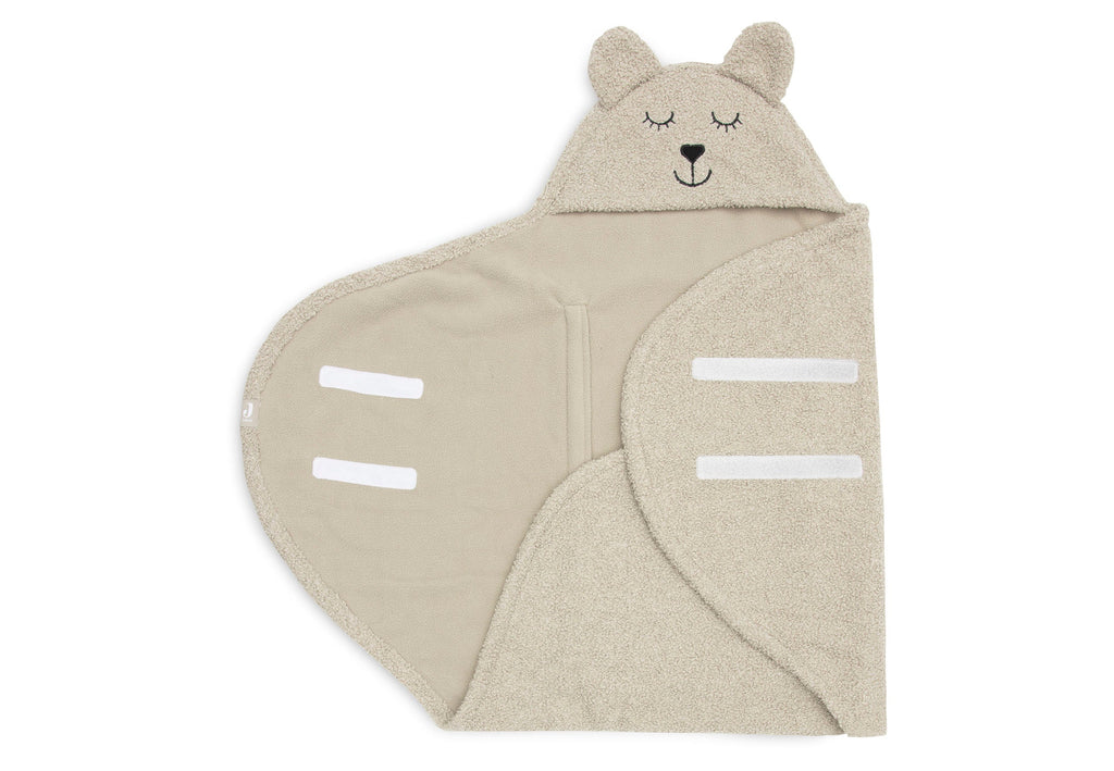 Jollein Wikkeldeken | Bear Boucle Olive Green