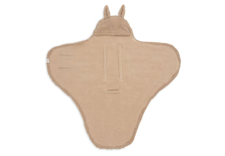 Jollein Wikkeldeken Miffy Jacquard Teddy | Biscuit