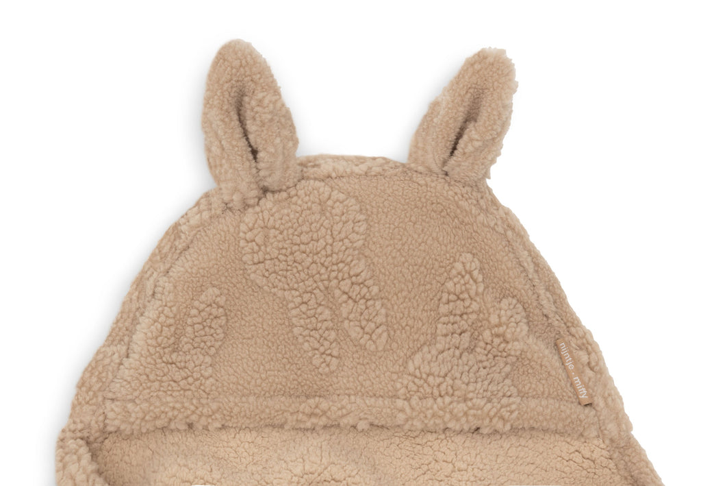 Jollein Wikkeldeken Miffy Jacquard Teddy | Biscuit