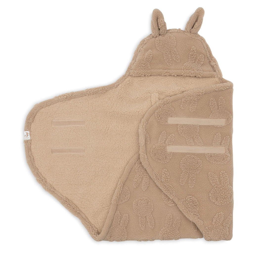Jollein Wikkeldeken Miffy Jacquard Teddy | Biscuit