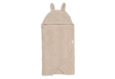 Jollein Wikkeldeken Miffy Jacquard Teddy | Sand
