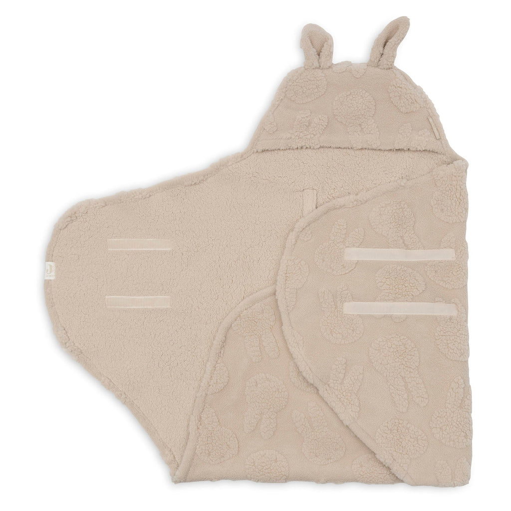 Jollein Wikkeldeken Miffy Jacquard Teddy | Sand