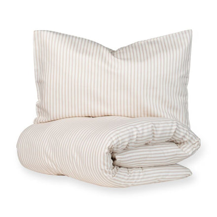 Quax Dekbedovertrek 140x70cm | Natural Stripes