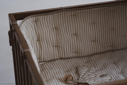 Quax Box-/Bedbumper | Natural Stripes