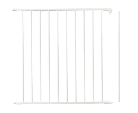 Babydan Deurhekje Paneel Large Metaal 72cm Olaf | Wit