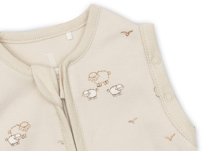 Jollein Cocoon Woolly met de armpjes vrij, inbakerslaapzak van 95% katoen, babyproduct van De Gele Flamingo