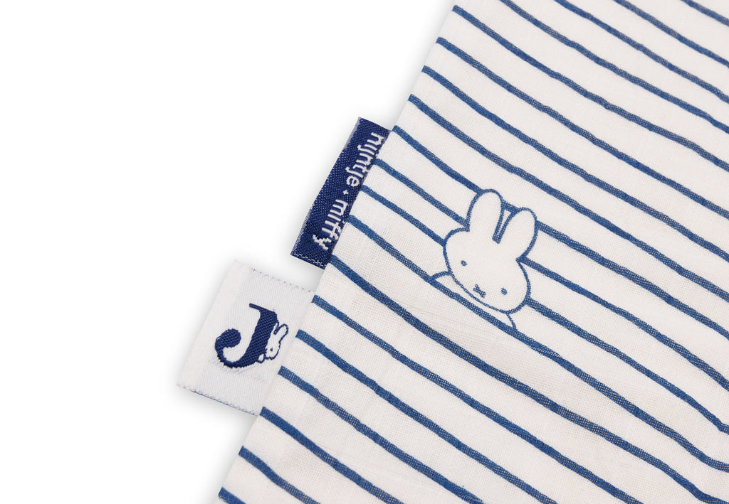 Jollein Slaapzak Hydrofiel 70cm | Miffy Stripe Navy