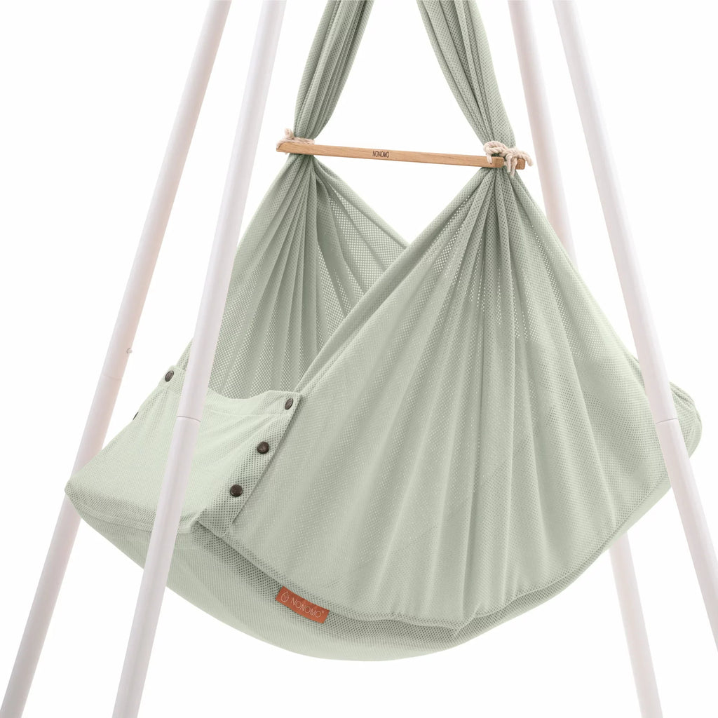 Nonomo Heavenly Dreams Baby Premium Wieg Olive + Move + Tipi White