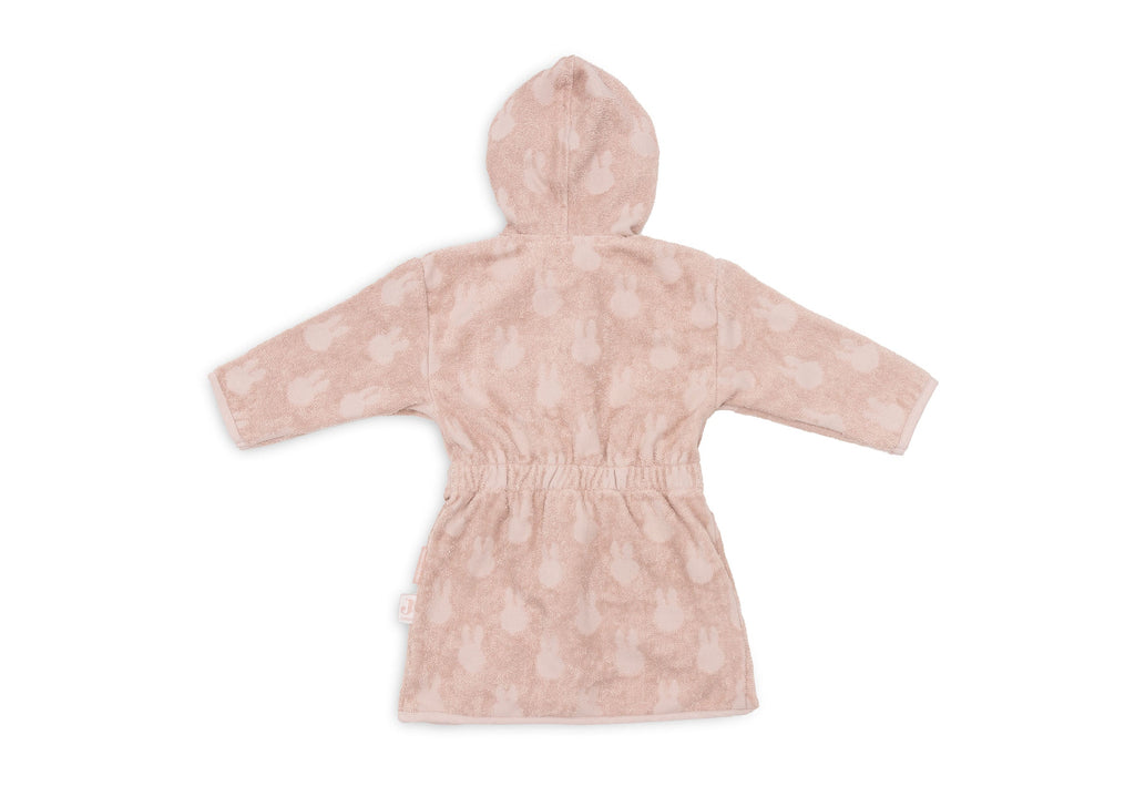 * Jollein Badjas Badstof 1/2Y Miffy Jacquard | Wild Rose