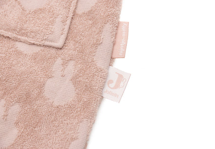 * Jollein Badjas Badstof 1/2Y Miffy Jacquard | Wild Rose