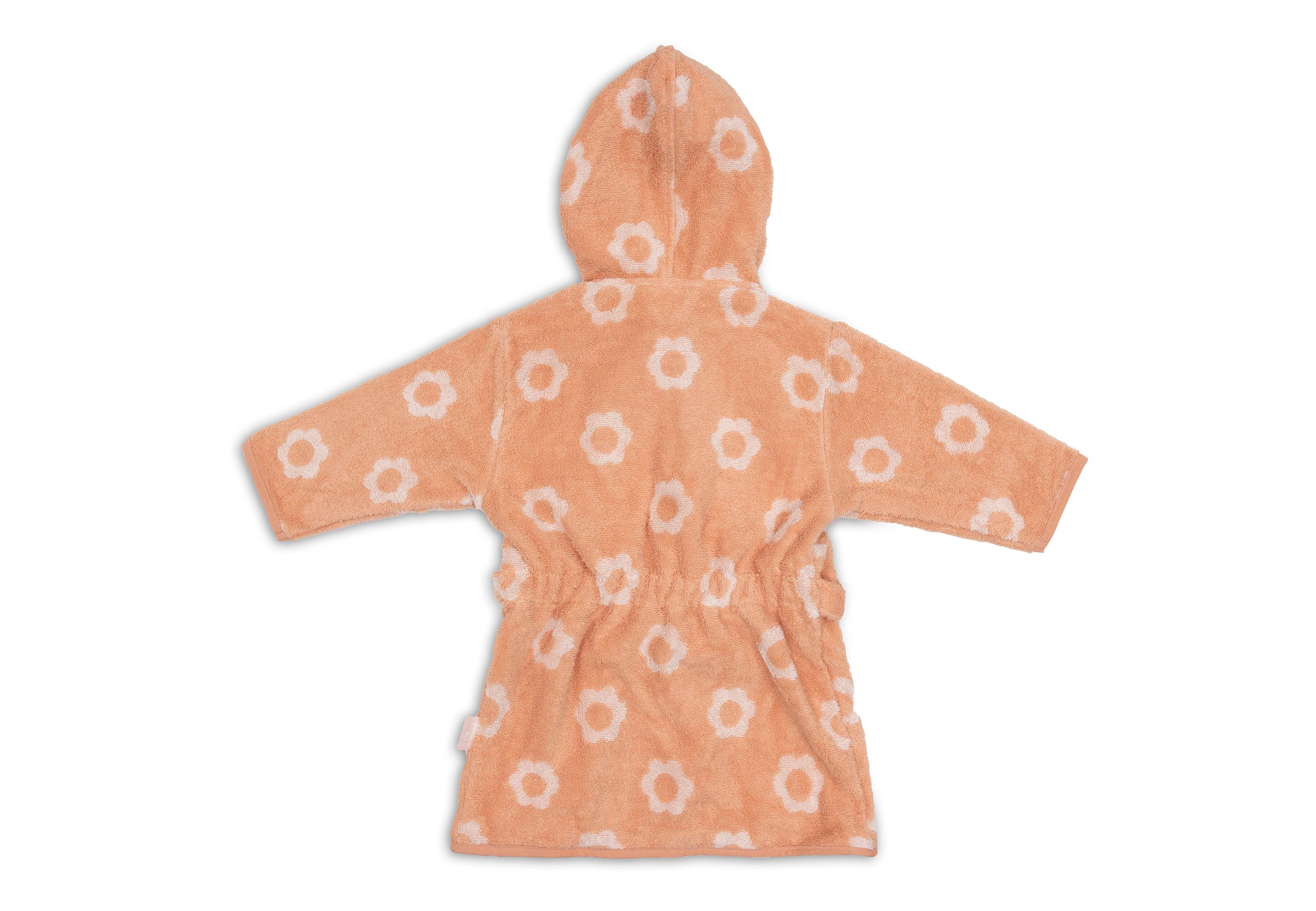 Jollein Badjas Badstof 1-2 jaar Jacquard Flower