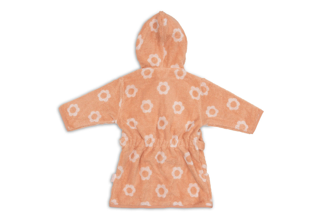 Jollein Badjas Badstof 1-2 jaar Jacquard Flower