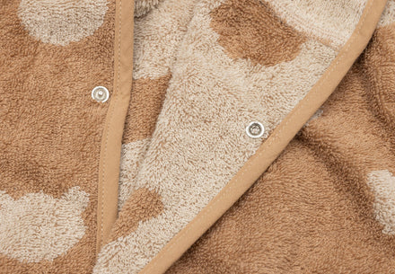 Jollein Badjas Badstof 1-2 jaar Jacquard Teddy Bear