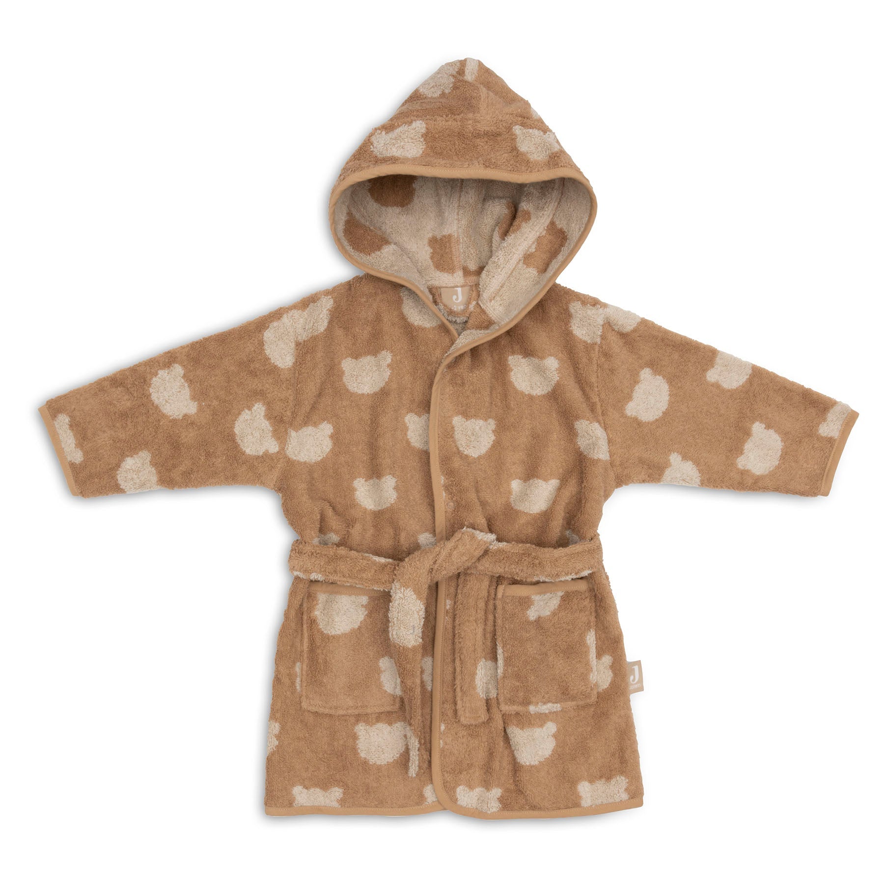 Jollein Badjas Badstof 1-2 jaar Jacquard Teddy Bear