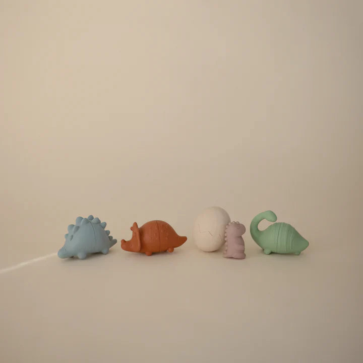Mushie Badspeelgoed Set 4-Pack | Dino