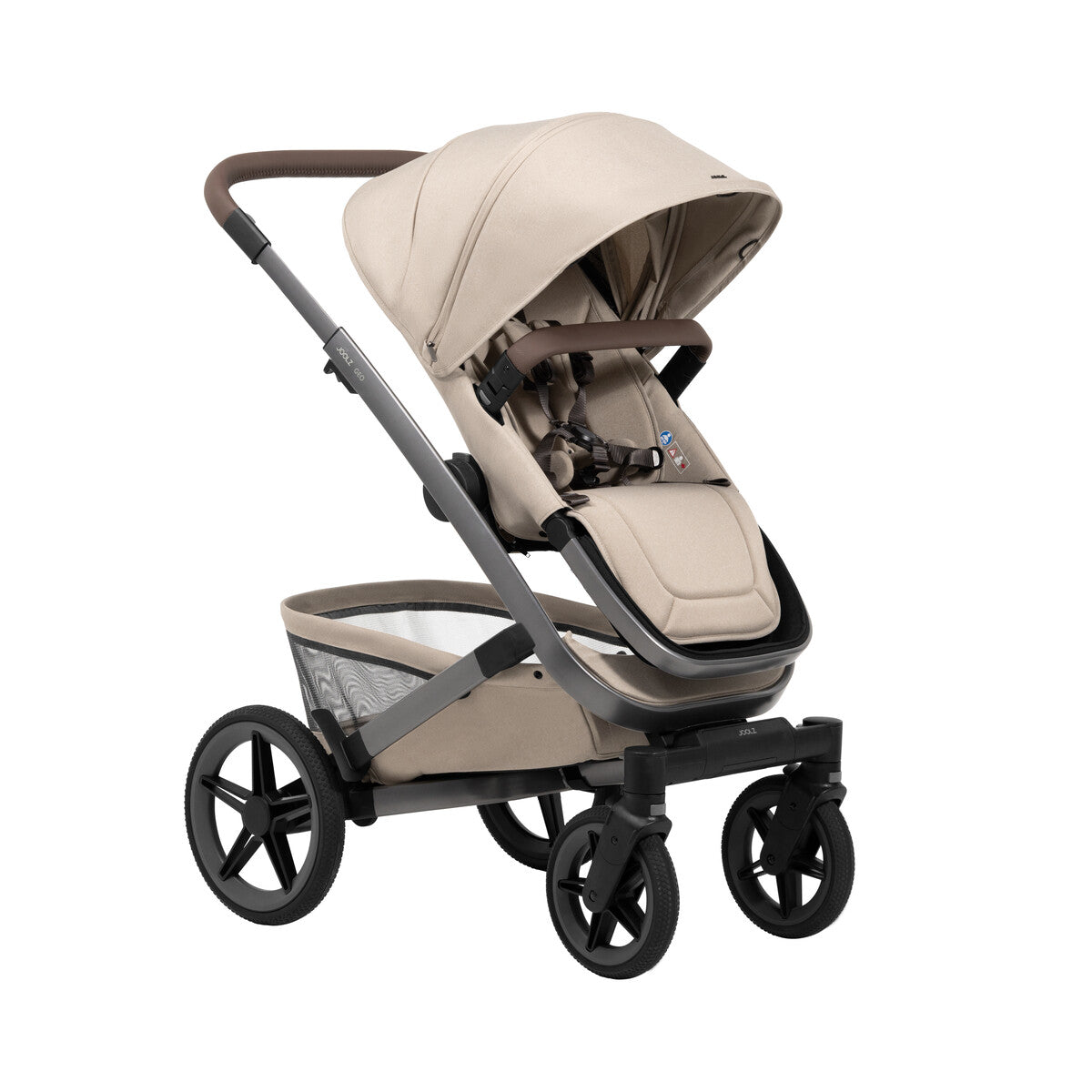 Joolz Kinderwagen Geo5 Complete Set Sandy Taupe, zijaanzicht