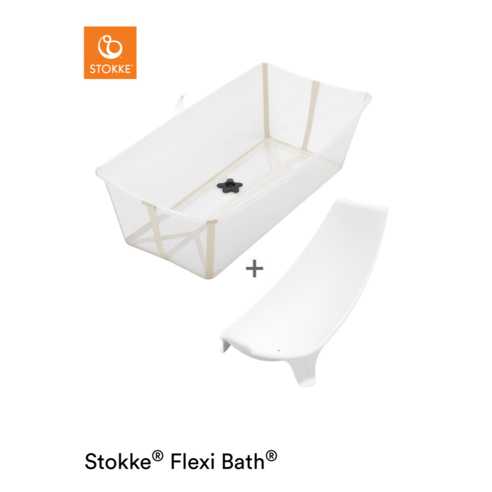 Stokke® Flexi Bath® + Badinzet Bundle | Sandy Beige
