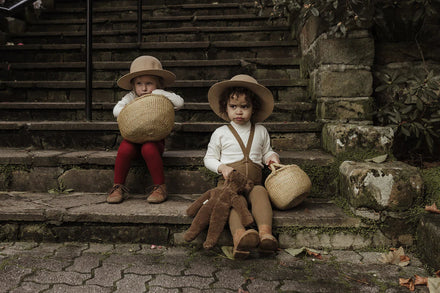 Silly Silas Broekkousen Footed Met Voetjes | Acorn Brown