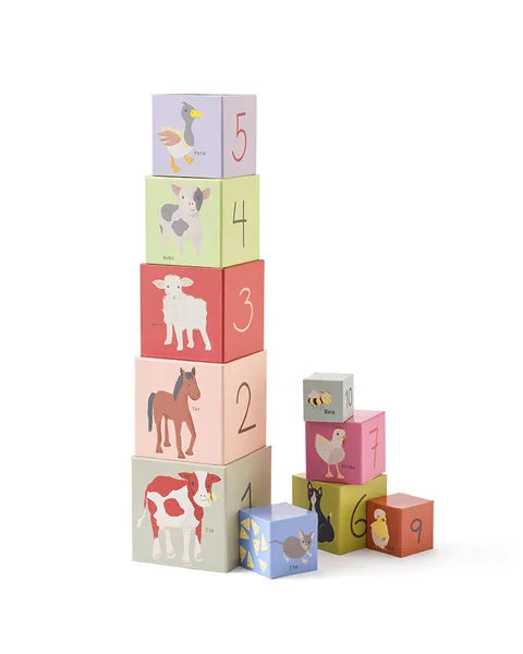 Kid's Concept Blokken Toren 1-10 Aiden