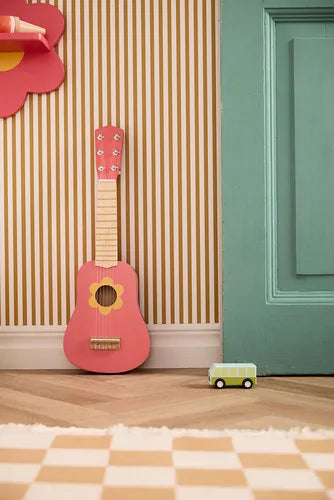 Kid's concept Speelgoed Gitaar | Flower Pink