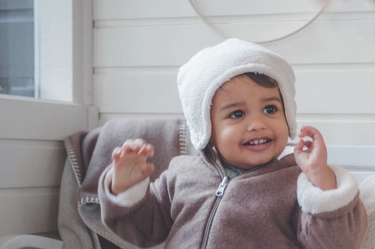 *  Koeka Baby Mutsje Malmo | Pebble
