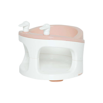 * Bébé-Jou Badring Uni | Pale Pink/| Wit*