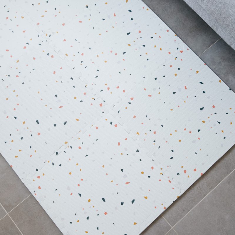 Evibell Puzzelmat Speelmat | Terrazzo Cream