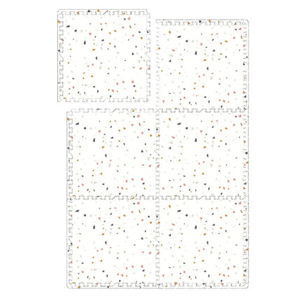 Evibell Puzzelmat Speelmat | Terrazzo Cream